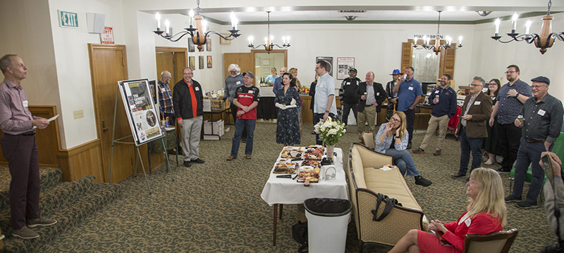 Attendees at Sneak Preview Fundraiser