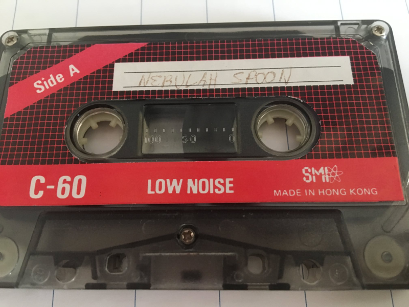 A vintage cassette recording of Nebula Spoon preserves music from the band that preceded Roadmaster.