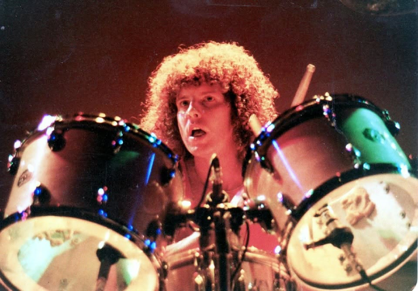 Roadmaster drummer Bobby Johns performs live. Photo courtesy of Bill Howard.