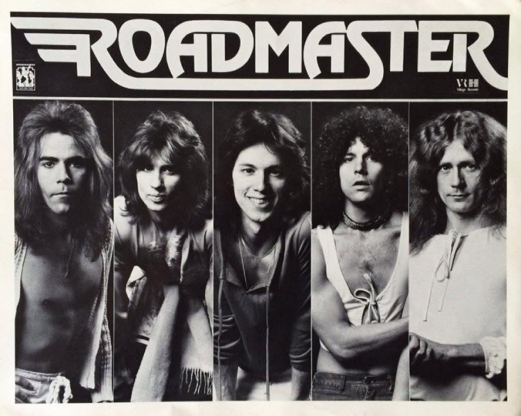 A Roadmaster promotional photo featuring, from left, Rick Benick, Toby Myers, Michael Read, Bobby Johns, and Steve “Mac” McNally.