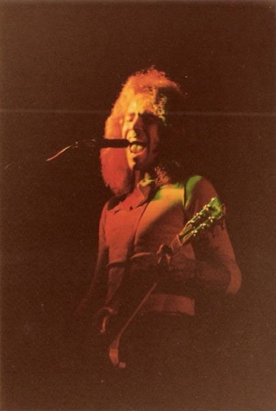 Roadmaster guitarist Rick Benick sings during a live performance. Photo courtesy of Jim Drew.