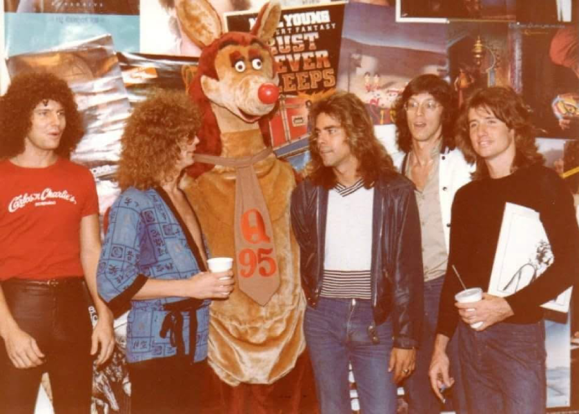 Roadmaster visits Third Sun Records in Columbus, Indiana, in 1979. Photo courtesy of store owner Tony Holladay.
