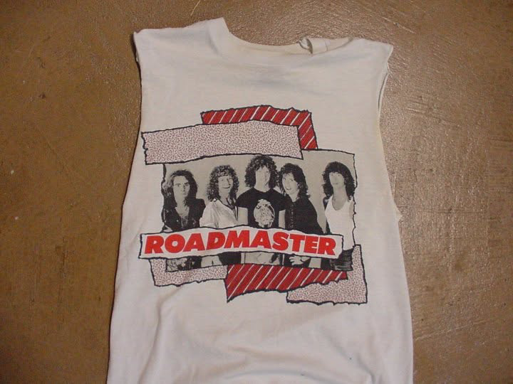Vintage Roadmaster T-shirt featuring the band. Photo courtesy of Bob Drew.