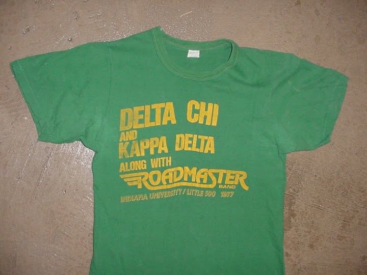 Roadmaster T-shirt from Indiana University’s Little 500 in 1977.