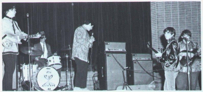 The Velvet Infinity, an early band featuring Steve “Mac” McNally, who later performed with Nebula Spoon before becoming Roadmaster’s lead singer. Photo courtesy of Michael Yoho.