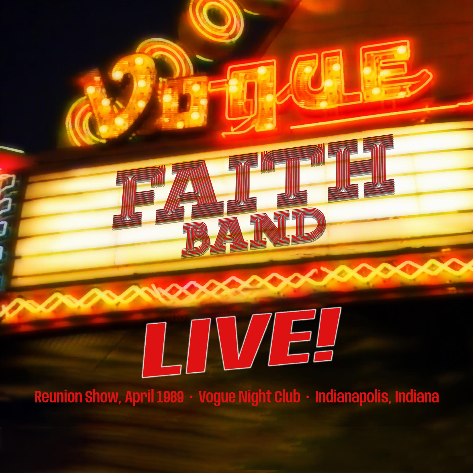 Faith Band LIVE! album cover